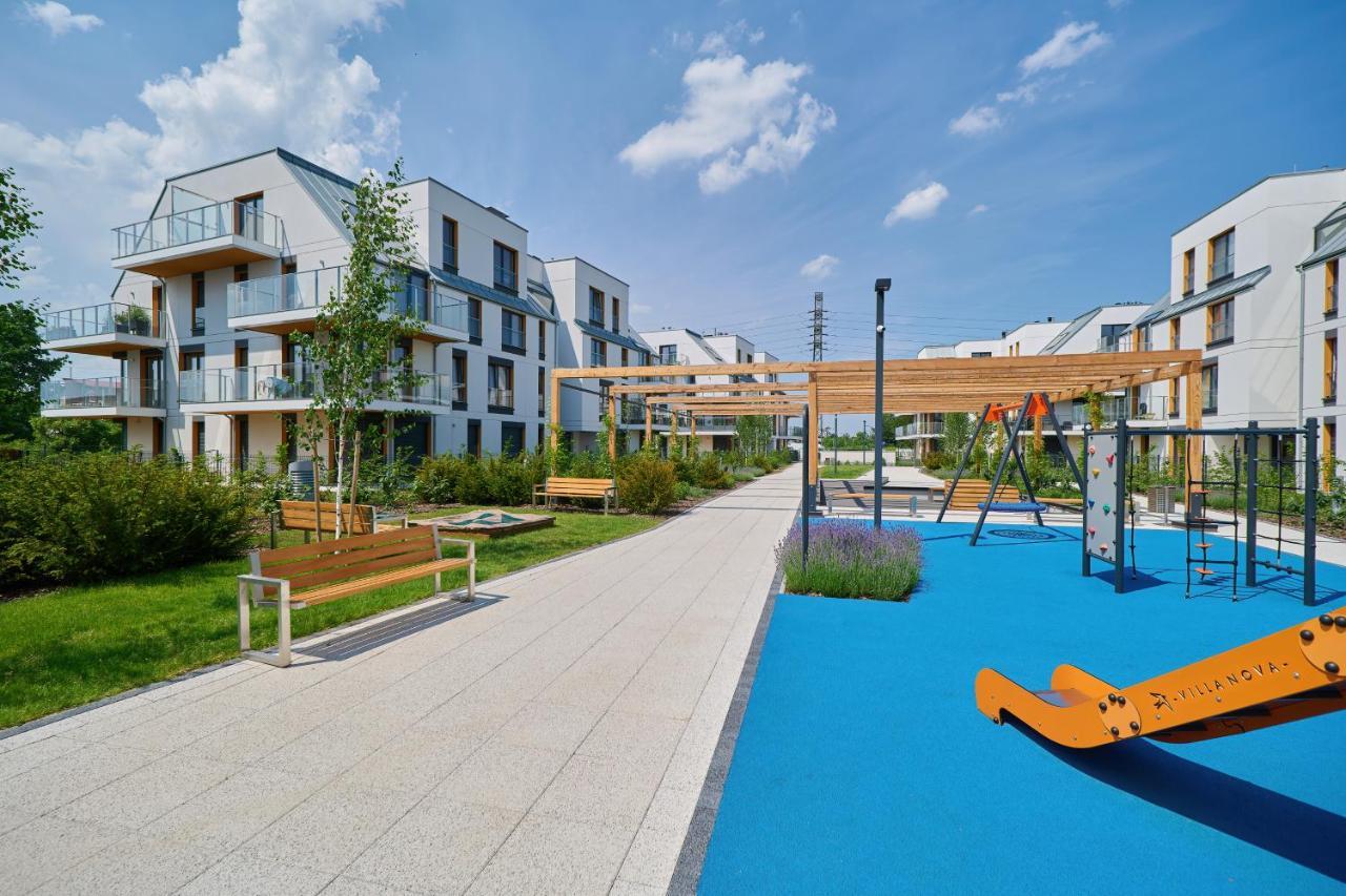 Villa Nova Lux Apartment Wroclaw Kowale By Noclegi Renters Bagian luar foto