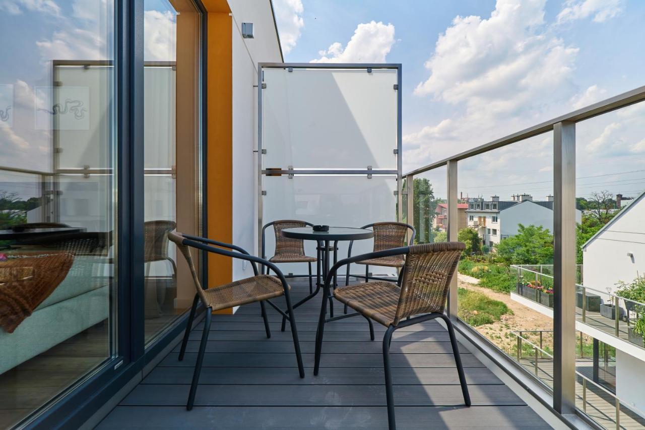 Villa Nova Lux Apartment Wroclaw Kowale By Noclegi Renters Bagian luar foto